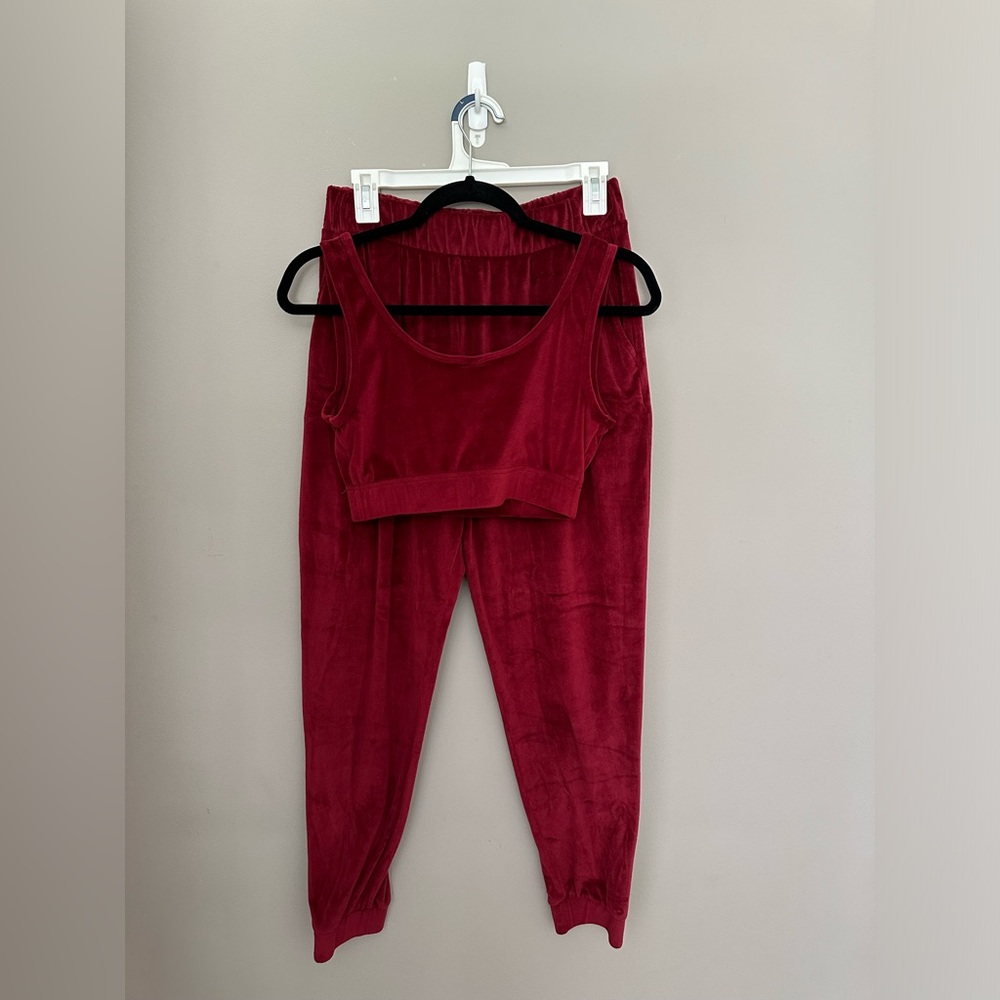 Velvet Two Piece Set